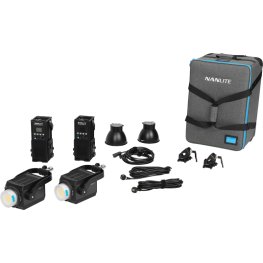 NANLITE Forza 500 II 2 Kit LED Spot Light with Trolley Case LED komplekts