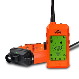 DogTrace DOG GPS X25B orange elektriskā siksna ar pulti