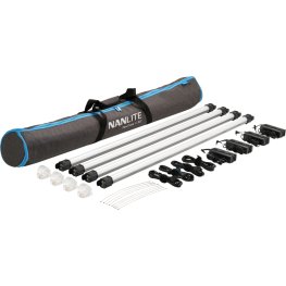 NANLITE Pavotube II 30C LED RGBWW Tube Light 4 Gaismas komplekts LED komplekts