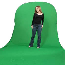 Bresser Saliekams fons BR-TR11 180 x 240 +240 cm Chromakey Green (zaļš) Fons