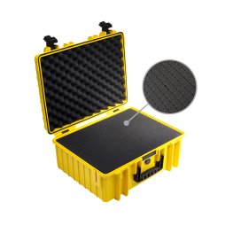 B+W BW Outdoor Futlāris Type 6000 / Yellow (pre-cut foam) Studijas aksesuārs