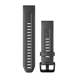 GARMIN QuickFit Band 20mm, Graphite Silicone
