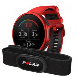 POLAR Vantage V2 Red HR with H10 sensor sporta pulkstenis