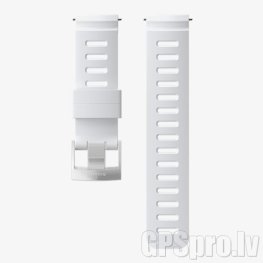 SUUNTO DIVE 1 Silicone Strap 24mm White/Steel M