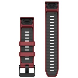 GARMIN QuickFit Band 22mm, Marsala/Graphite Silicone Band