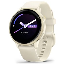 GARMIN Vivoactive 6, Bone with Silicone Band спортивные часы