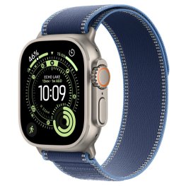 APPLE Watch Ultra 3 GPS + Cellular 49mm Natural Titanium Case with Blue/Bright Blue Loop - M/L спортивные часы