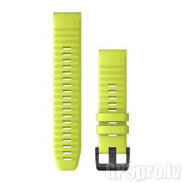 GARMIN QuickFit Band 22mm, Amp Yellow Silicone