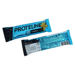 PROTELINE Протеиновый батончик со вкусом ванили и кондитерской глазурью (40 г) спортивное питание