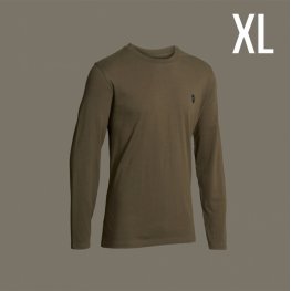 NORTHERN HUNTING SKOG зелёная мужская футболка с длинными рукавами, размер XL