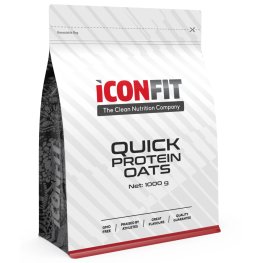ICONFIT Quick Protein Oats 1kg, Apple-Cinnamon спортивное питание