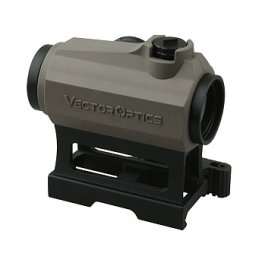 Vector Optics Maverick 1x22 Dark Earth Rubber Cover Red Dot Sight коллиматорный прицел