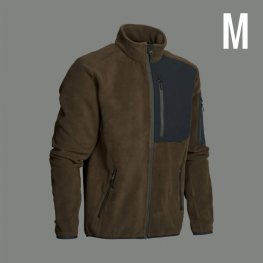 NORTHERN HUNTING KETTIL 3000 мужская флисовая кофта для охоты и активного отдыха, размер M (тёмно-зелёная/с