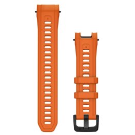 GARMIN Watch Band 22mm, Ember Orange Silicone