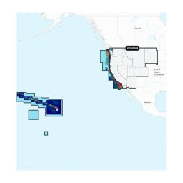 GARMIN U.S. West - Inland and Coastal Marine Charts Garmin Navionics Vision+™ | NVUS008R | microS eholotes karte