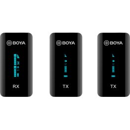BOYA BY-XM6-S2 / Ultracompact 2.4GHz Dual-channel Wireless Microphone 1+2 Видео