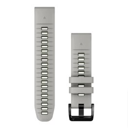 GARMIN QuickFit Band 22mm, Fog Gray/Moss Silicone