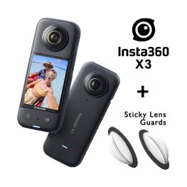 INSTA360 X3 + Sticky Lens Guards спортивная камера