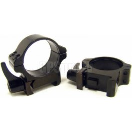 Rusan ātrā montējuma 30mm, H8mm Weaver gredzeni