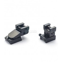 Rusan CZ 550 (radius) - LM, H17 Поворотное крепление без наших оснований (рельс)