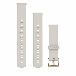 GARMIN Quick Release Band 18mm, Ivory with Soft Gold Hardware