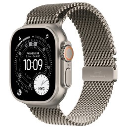 APPLE Watch Ultra 3 GPS + Cellular 49mm Natural Titanium Case with Natural Titanium Milanese, M спортивные часы