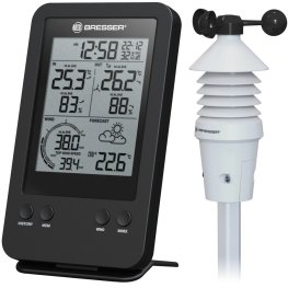 Bresser 3-in-1 Professional Wind Gauge / Anemometrs laika stacija