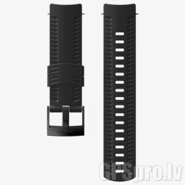 SUUNTO Athletic 2 Silicone Strap Black/Black 24mm Size M