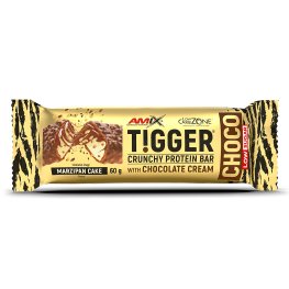 AMIX TiggerZero CHOCO Protein Bar 60g, Marzipan Cake спортивное питание