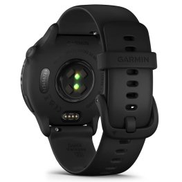 GARMIN Vivoactive 6, Black with Silicone Band sporta pulkstenis