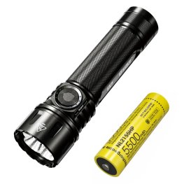 Nitecore EX7, Variable Beam Pattern High Performance Flashlight + NL2155HP battery