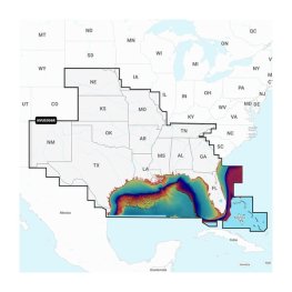 GARMIN U.S. South - Lakes, Rivers and Coastal Marine Charts Garmin Navionics Vision+™ | NVUS006R карта для эхолота
