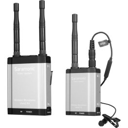 SARAMONIC Vlink2 Kit1, беспроводная микрофонная система с двусторонней связью, 2,4 ГГц (TX+RX) Видео