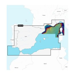 GARMIN Spain, Mediterranean Coast - Marine Charts Garmin Navionics Vision+™ | NVEU010R | microSD™ карта для эхолота