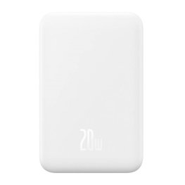 Baseus Magnetic Mini Powerbank 5000mAh 20W (white) power bank