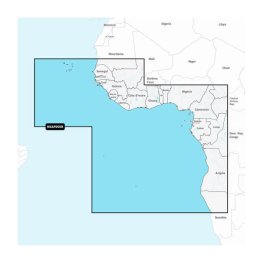 GARMIN Africa, West - Marine Charts Garmin Navionics+™ | NSAF005R | microSD™/SD™ карта для эхолота
