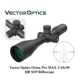 Vector Optics Orion Pro MAX 3-18x50 HD SFP optiskais tēmeklis