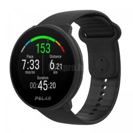 POLAR Unite Black sporta pulkstenis