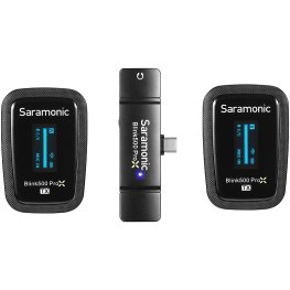 SARAMONIC Blink 500 ProX B6 (2,4GHz wireless w/ USB-C) микрофон Видео