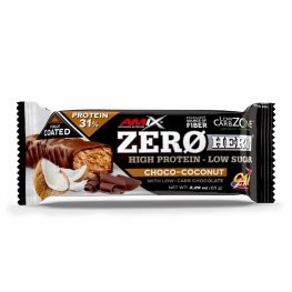 AMIX Low-Carb ZeroHero® Protein Bar 65g, Double Chocolate спортивное питание
