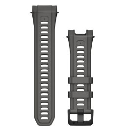GARMIN Watch Band 26mm, Charcoal Silicone