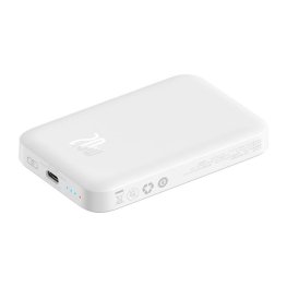 Baseus Powerbank Magnetic Mini 6000mAh, USB-C 20W MagSafe (white) power bank