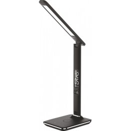 Thorgeon LED 9W Leather 2800K-4200K Dimmable + Wireless Charge + LCD Display настольная лампа