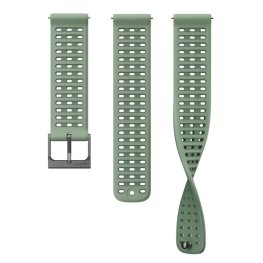 SUUNTO 22mm ATH9 Silicone Strap, Sage Green S+M