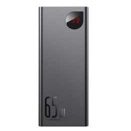 Baseus Adaman Metal 20000mAh PD QC 3.0 65W 2xUSB + USB-C + micro USB (Black) power bank