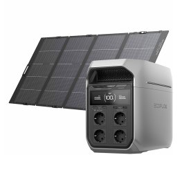 Ecoflow DELTA 3 Plus Power Station, 1024Wh 1800W + 400W photovoltaic panel генератор