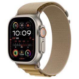APPLE Watch Ultra 2 GPS + Cellular 49mm Natural Titanium Case with Tan Alpine Loop – L спортивные часы