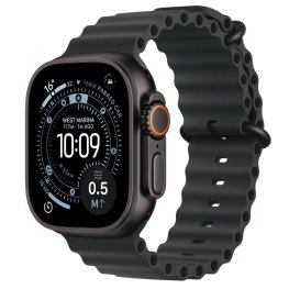 APPLE Watch Ultra 3 GPS + Cellular 49mm Black Titanium Case with Black Ocean Band спортивные часы