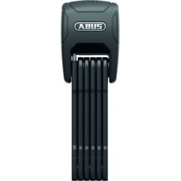 ABUS BORDO GRANIT™ 6500KA/90 BLACK + BRACKET SH Folding lock Velo saslēdzējs-atslēga ķivere