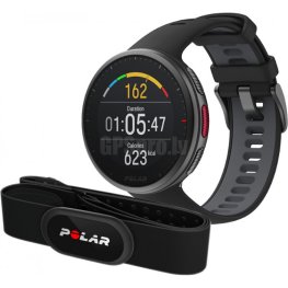 POLAR Vantage V2 Black HR with H10 sensor sporta pulkstenis